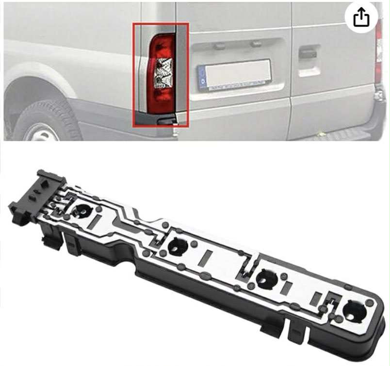 Lot de 2 douilles pour feux arrière pour circuit imprimé Ford, Transit MK6 MK7 2000-2014