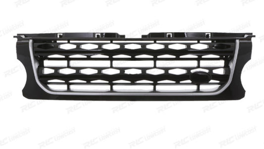 GRILLE POUR LAND ROVER DISCOVERY IV 15-17 NOIR BRILLANT CHROMÉ