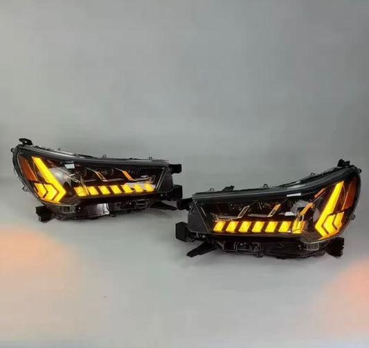 1 paire de phares à led, nouveau design. Toyota hilux revo 2020, 2021, 2022