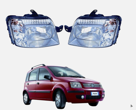 Kit De Phares Électriques DX/SX Pour FIAT Panda 169 (2003-2009) - Compatible